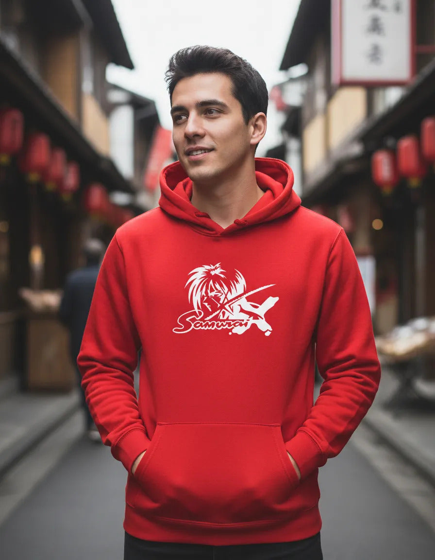 Samurai X Sudadera Hoodie Anime Rorouni Kenshin