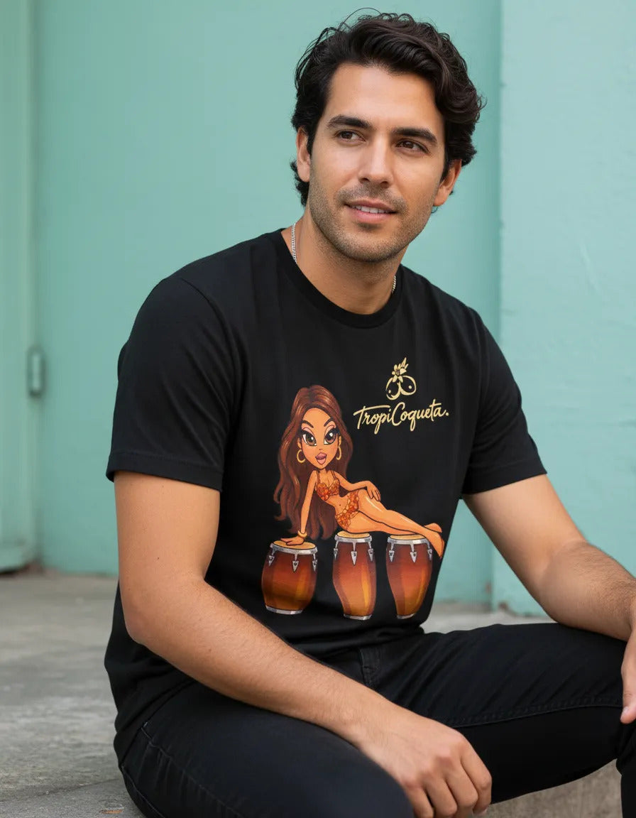 Playera Karol G Estilo Tropicoqueta Tour Vintage Streetwear