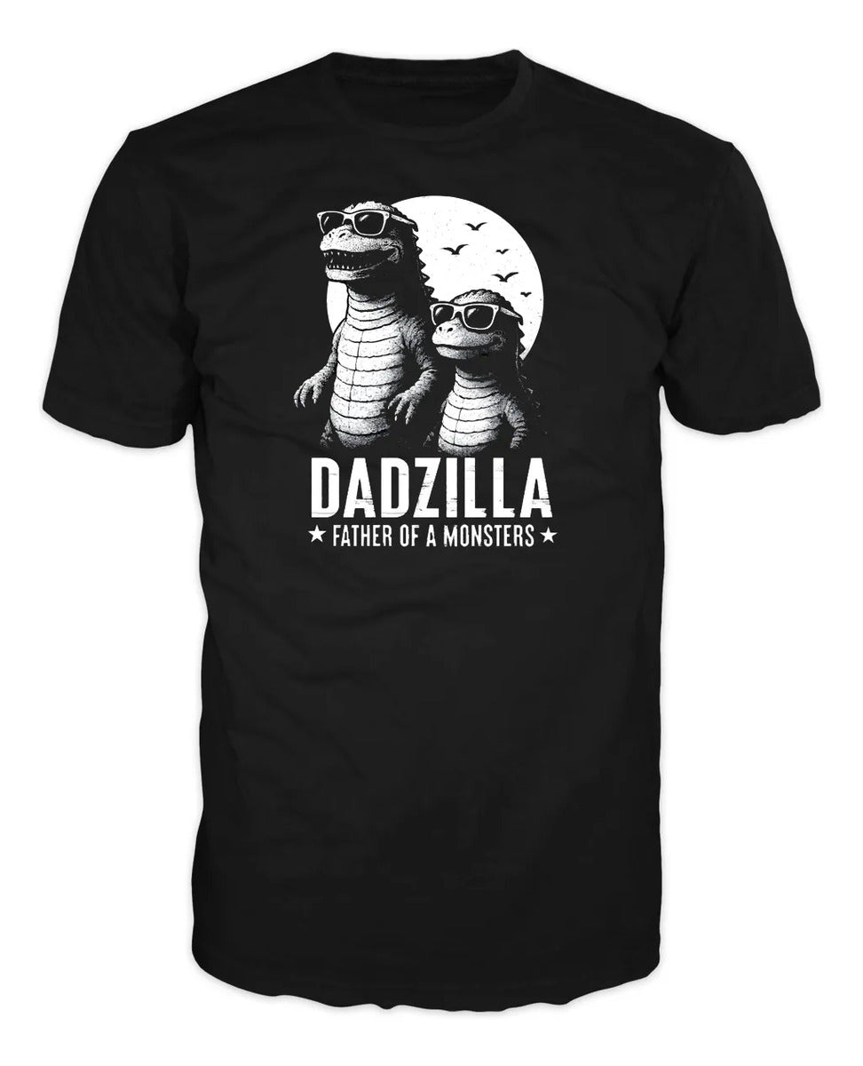 Playera Dadzilla Godzilla Papa Regalo Dia Del Padre Premium