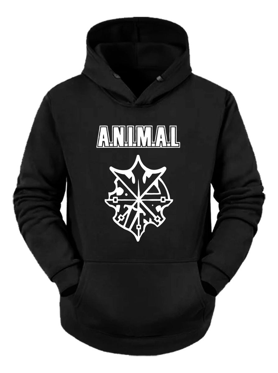 A.n.i.m.a.l. Sudadera Hoodie Heavy Metal