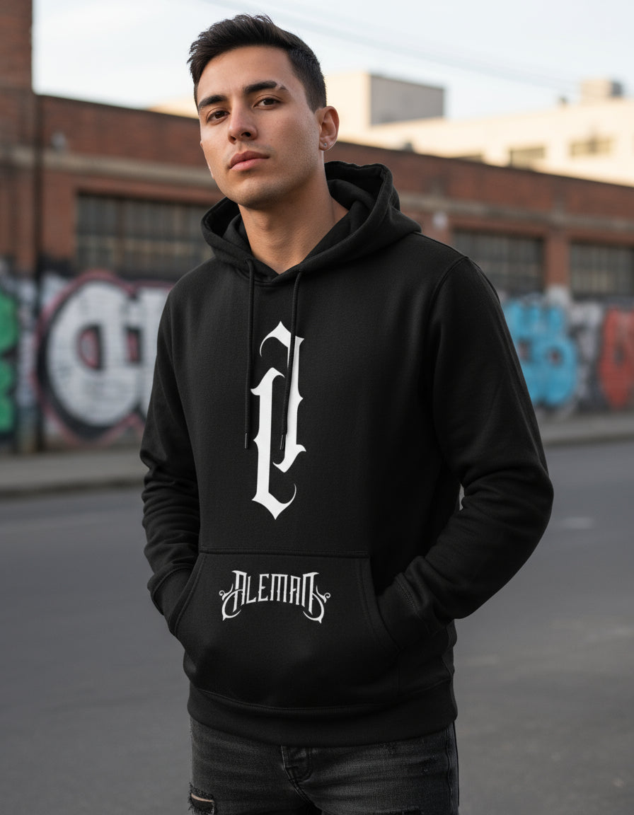 Aleman Rapero Sudadera Hoodie Trap Rap Hip Hop Deporte