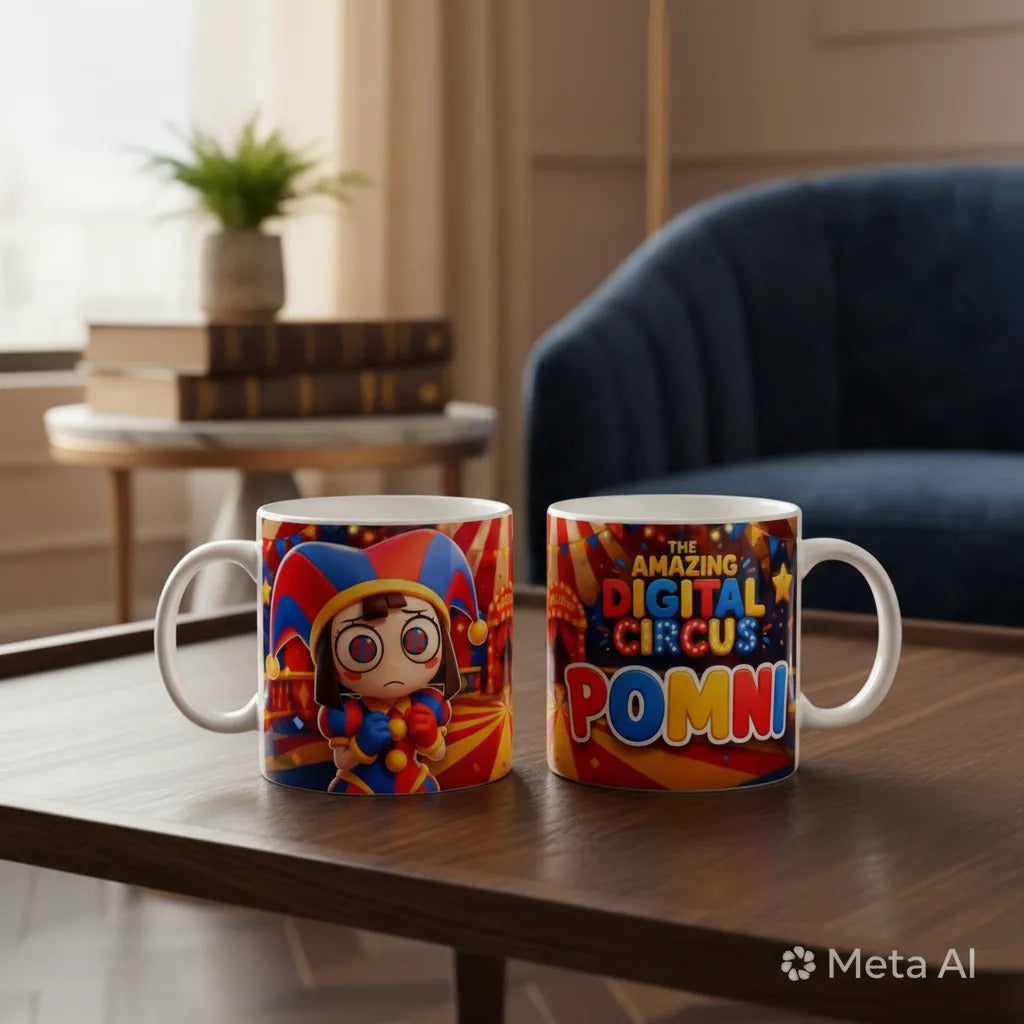 Taza Digital Circus Varios Modelos Pomni Jax Regalo Premium