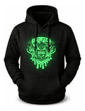 Sudadera Alastor Hazbin Hotel Brilla En La Oscuridad Premium