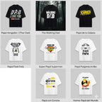 Playera Papa Regalo Dia Del Padre Varios Diseños Premium