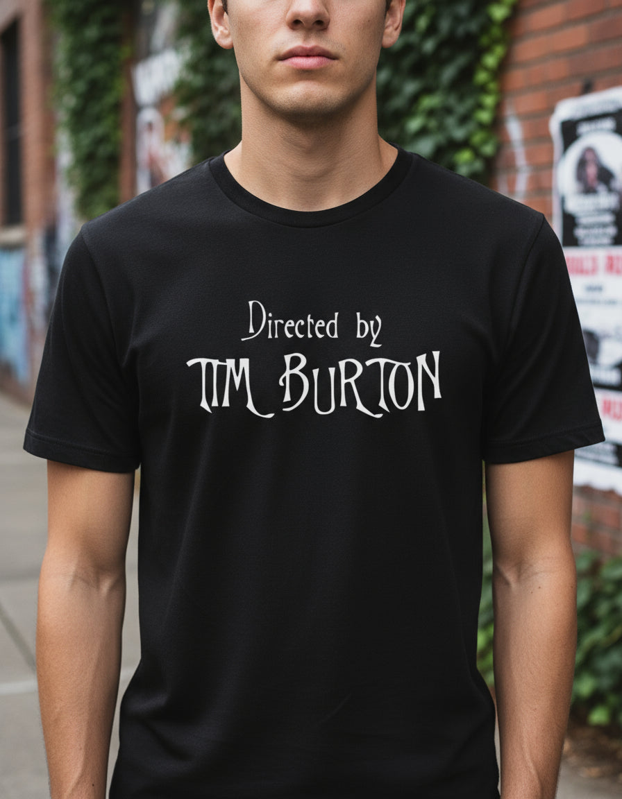 Playera Directed By Tim Burton