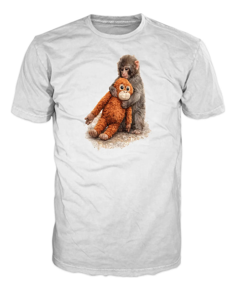 Playera Punch Mono Viral Estilo Abrazo Kawai Calidad Premium
