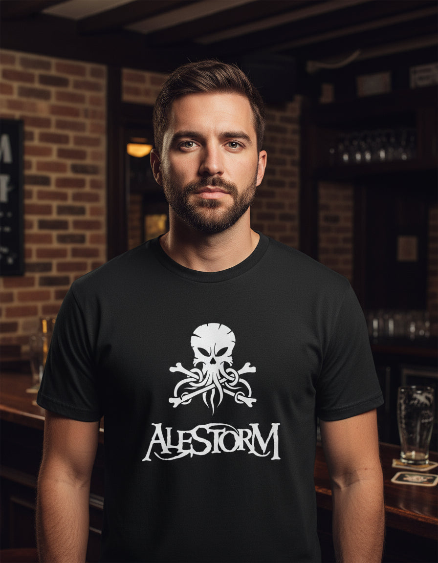 Alestorm Playera Banda Folk Metal Pirate Power