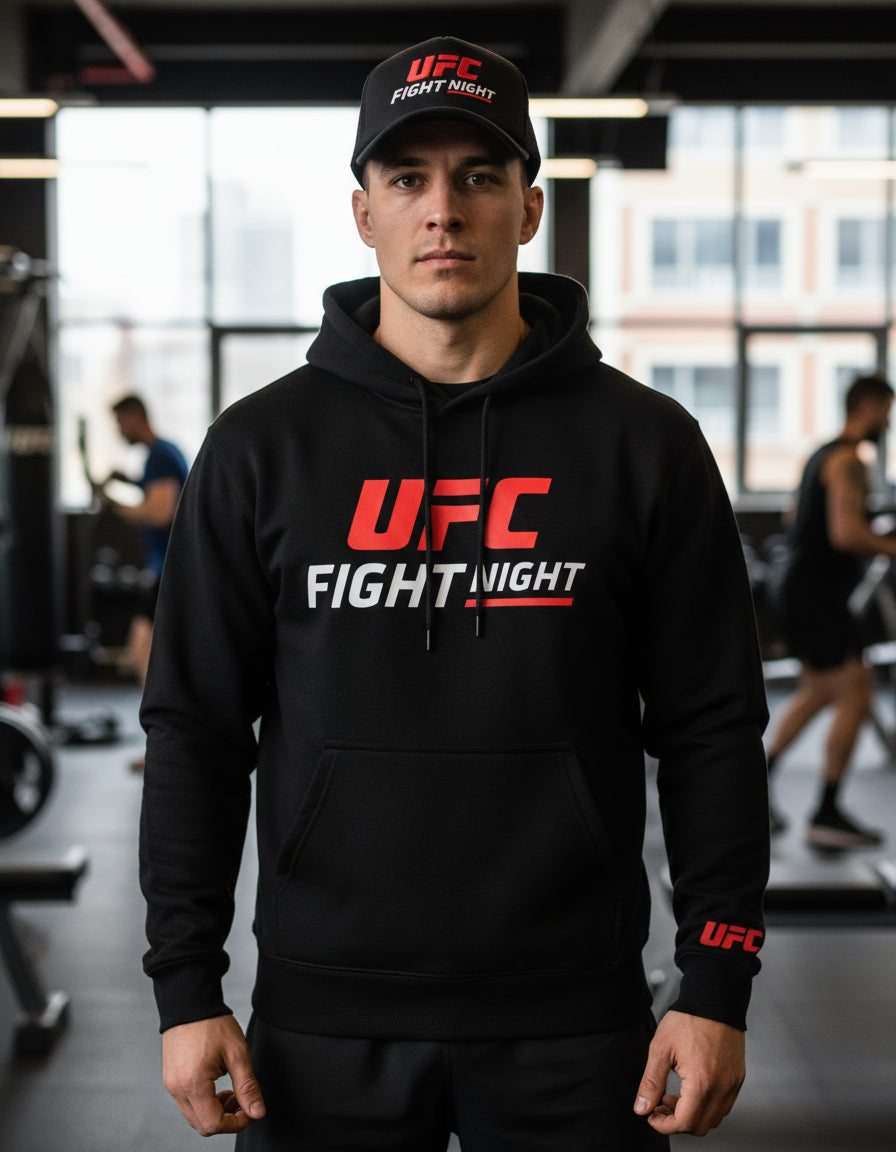 Ufc Fight Night Sudadera Hoodie + Gorra