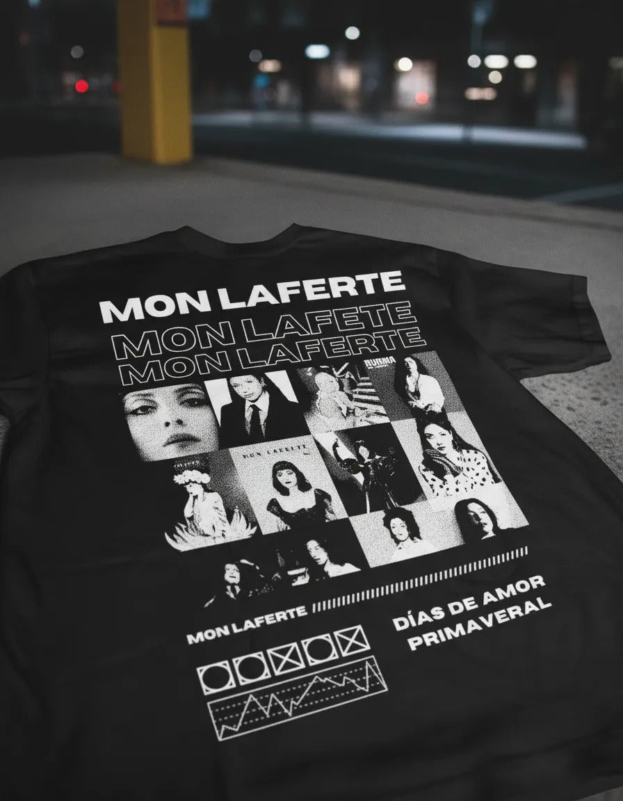 Playera Mon Laferte Vintage Bootleg Retro Algodon Premium