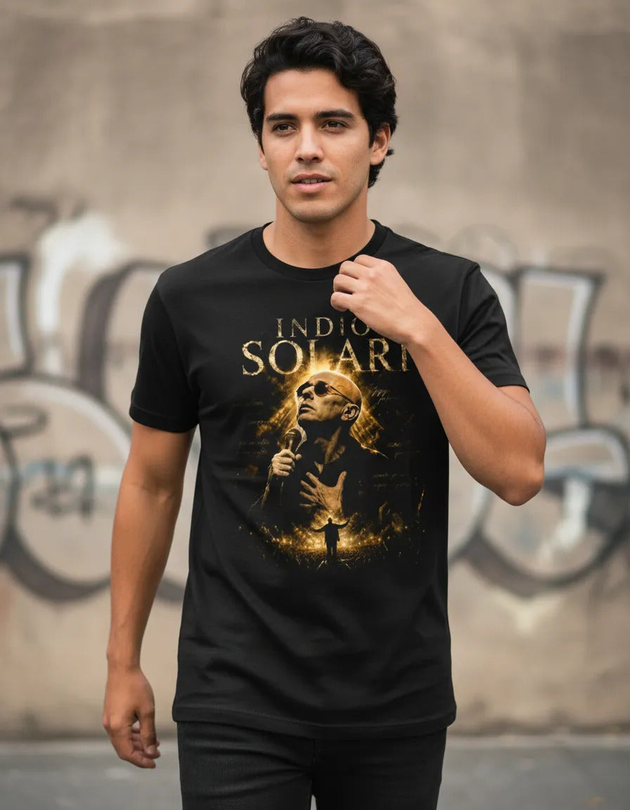 Playera Indio Solari Estilo Rock Patricio Rey Calidad Premiu