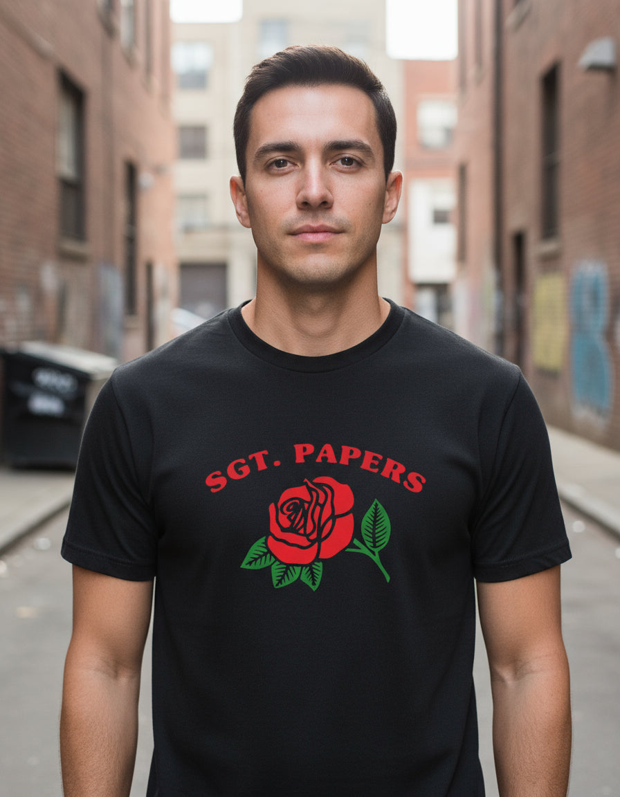 Sgt. Papers Playera Lonely Psych Punk Band