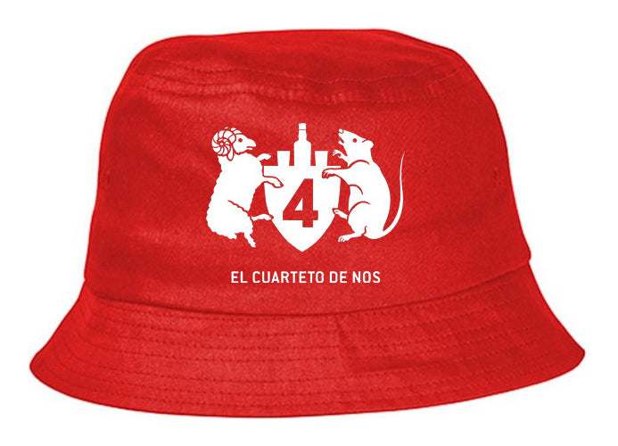 El Cuarteto De Nos Bucket Gorro Pescador Rock
