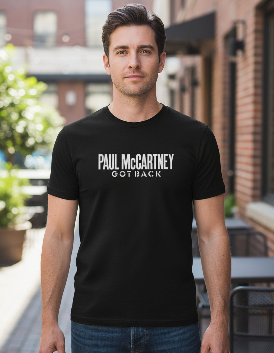 Paul Mccartney Got Back Playera Rock Pop