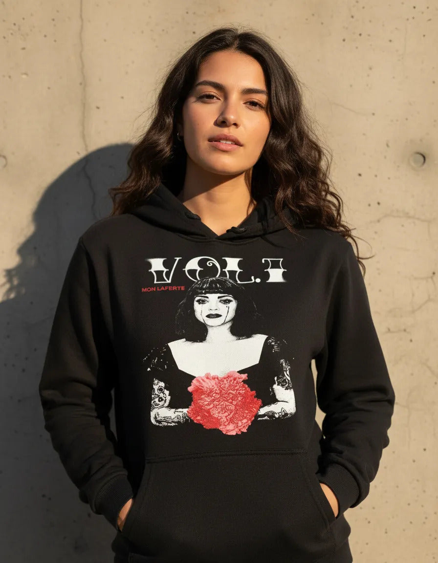 Sudadera Mon Laferte Vintage Bootleg Retro Hoodie Premium