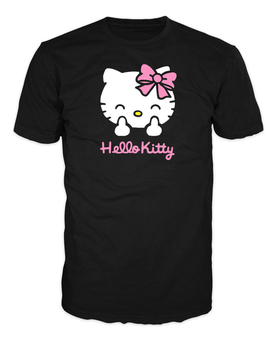 Playera Gatito Cool Con Actitud Rebelde Parodia Moda Urbana
