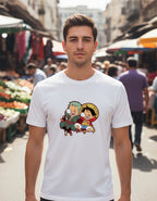 Luffy  Sombrero De Paja  Y Zoro Playera Anime One Piece