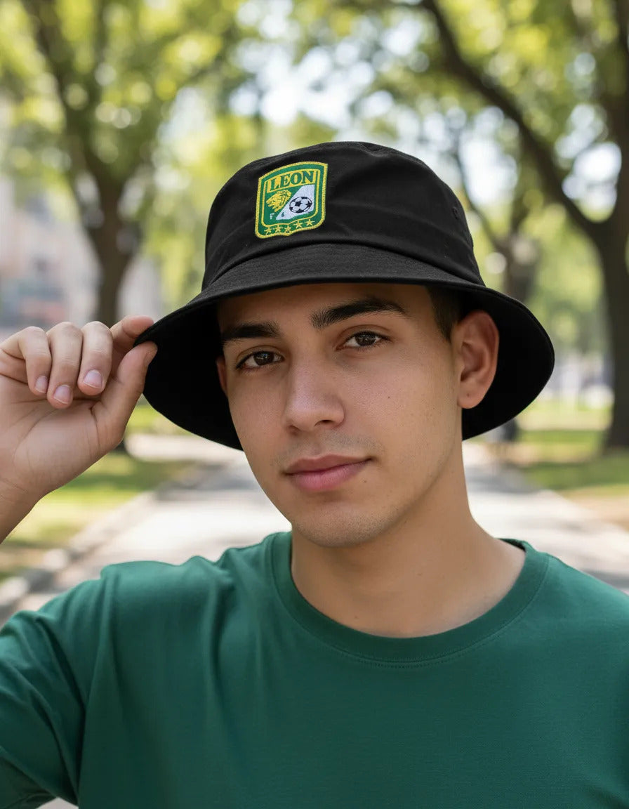 Club Leon Bucket Gorro Futbol Esmeraldas Panzas Verdes