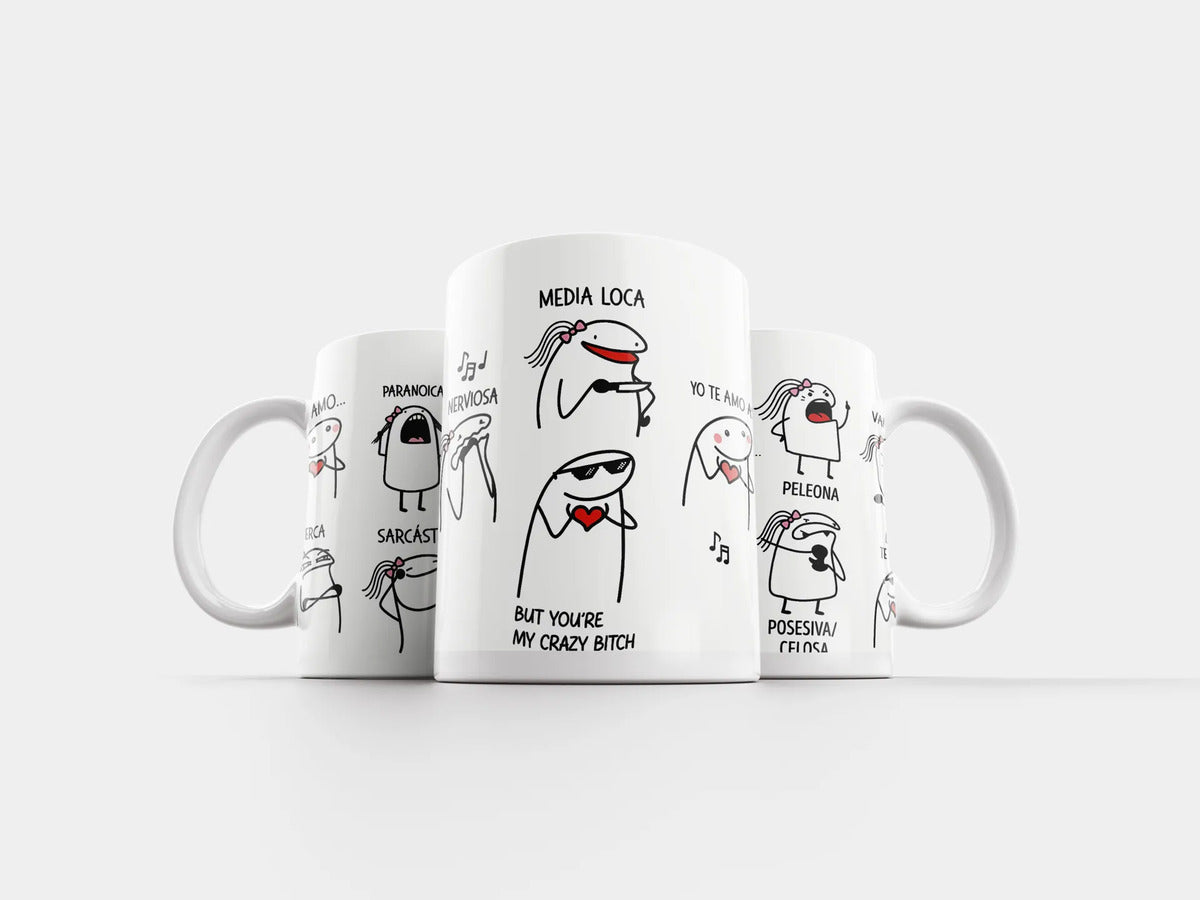 Taza Flork Novia Toxica Regalo Divertido Humor Parejas