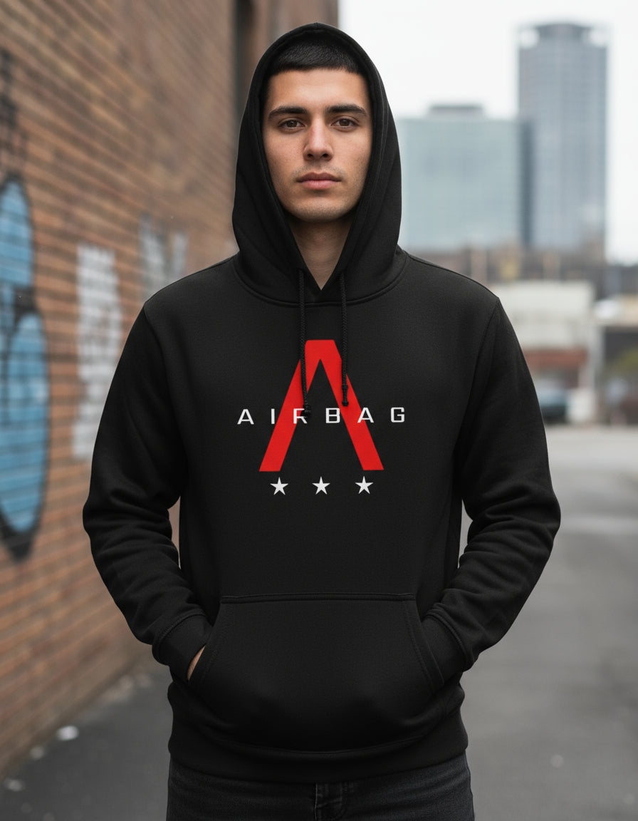 Airbag Sudadera Hoodie Banda Punk Hard Rock Alternativo