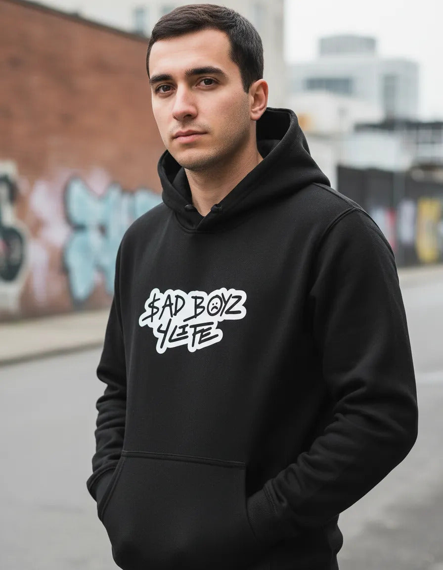 Junior H Sudadera Hoodie Mente Positiva Corridos Sad Boyz
