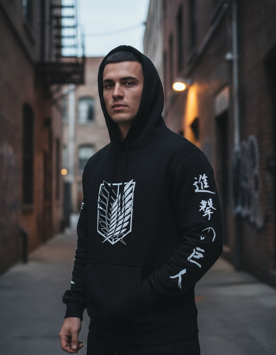 Alas De La Libertad Sudadera Anime Attack On Titan