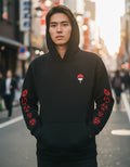 Sasuke Uchiha Abanico Sudadera Anime Naruto
