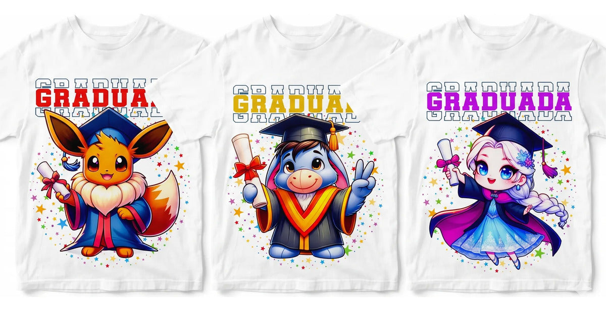 Playera Graduacion Infantil Personalizada Varios Modelos