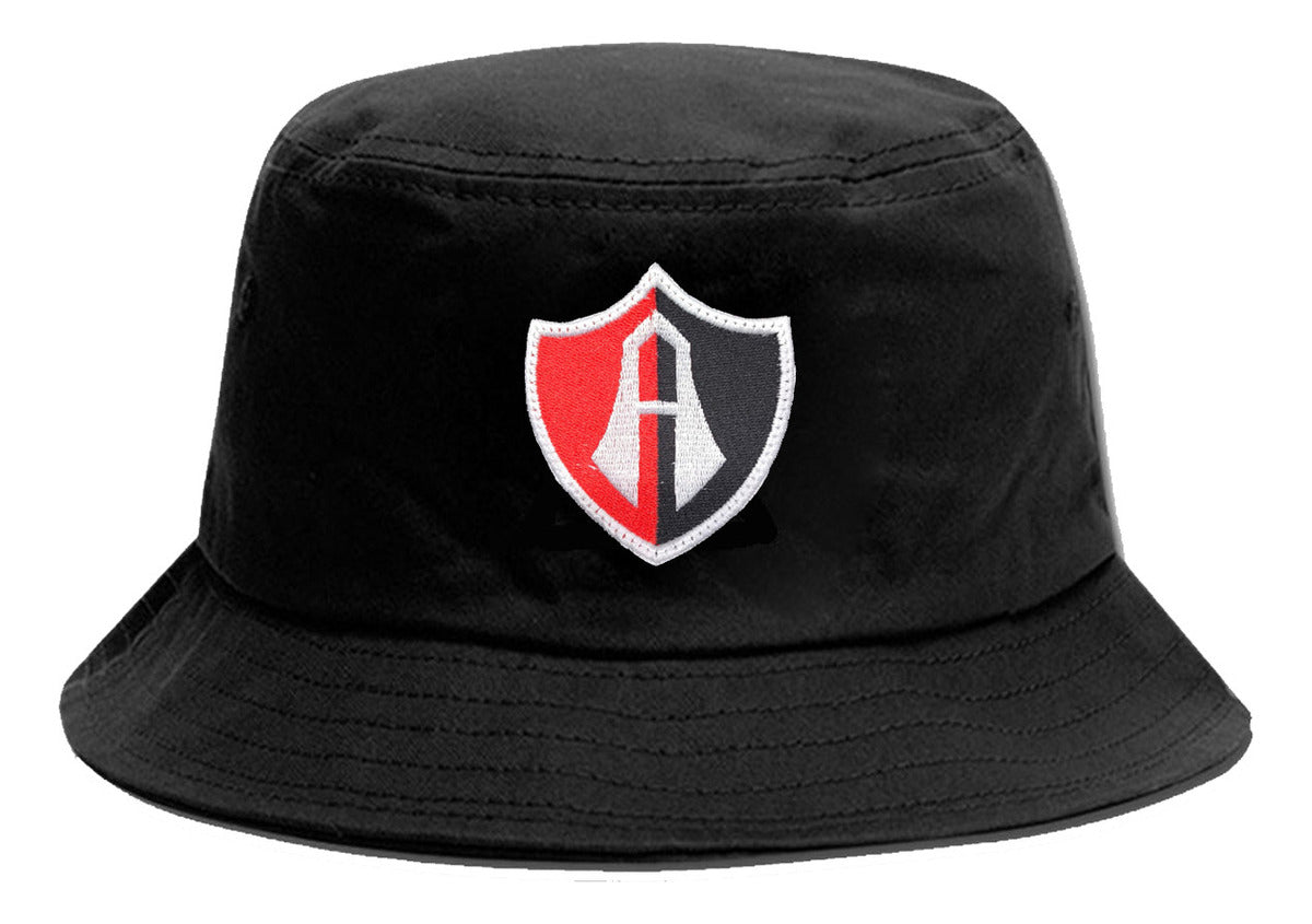Atlas Fútbol Club Bucket Gorro Pescador Rojinegros