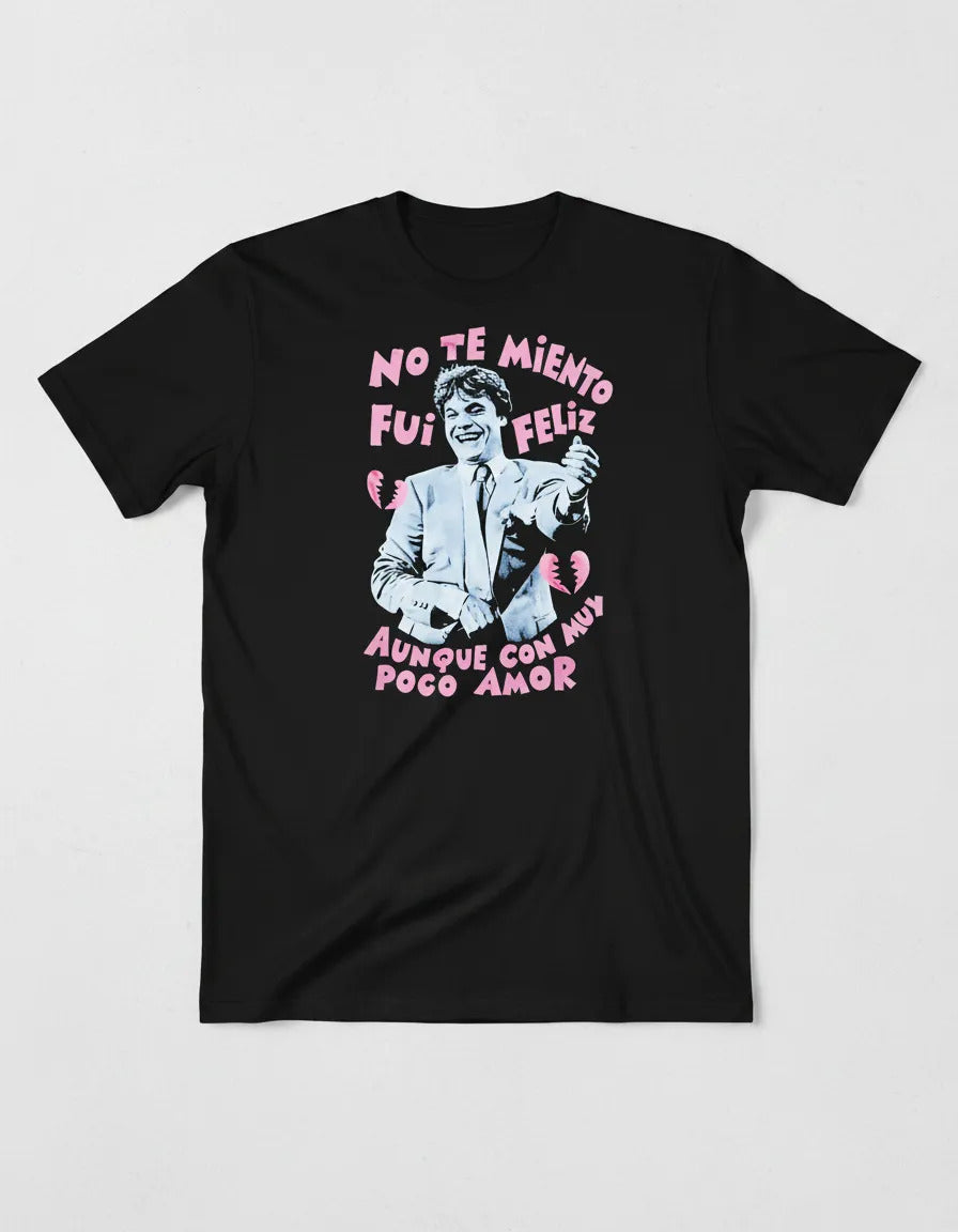 Playera Juan Gabriel Costumbres No Te Miento Fui Feliz Retro