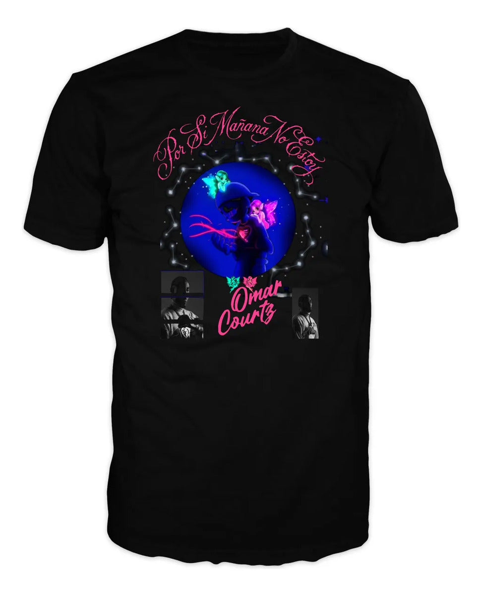 Playera Omar Courtz Estilo Por Si Mañana No Estoy Premium