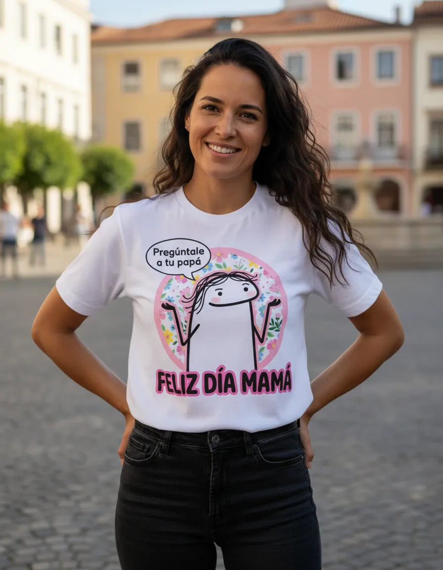 Playera Mama Estilo Flork 10 De Mayo Regalo Calidad Premium