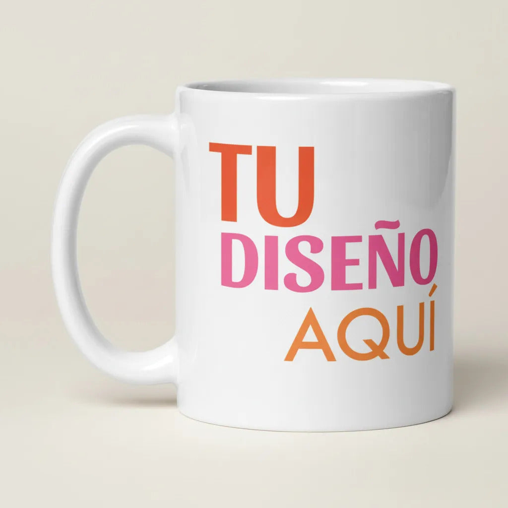 Pack 20 Taza Blanca Personalizadas Mayoreo Calidad Aaa