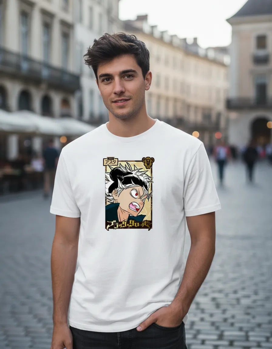 Asta Playera Anime Black Clover