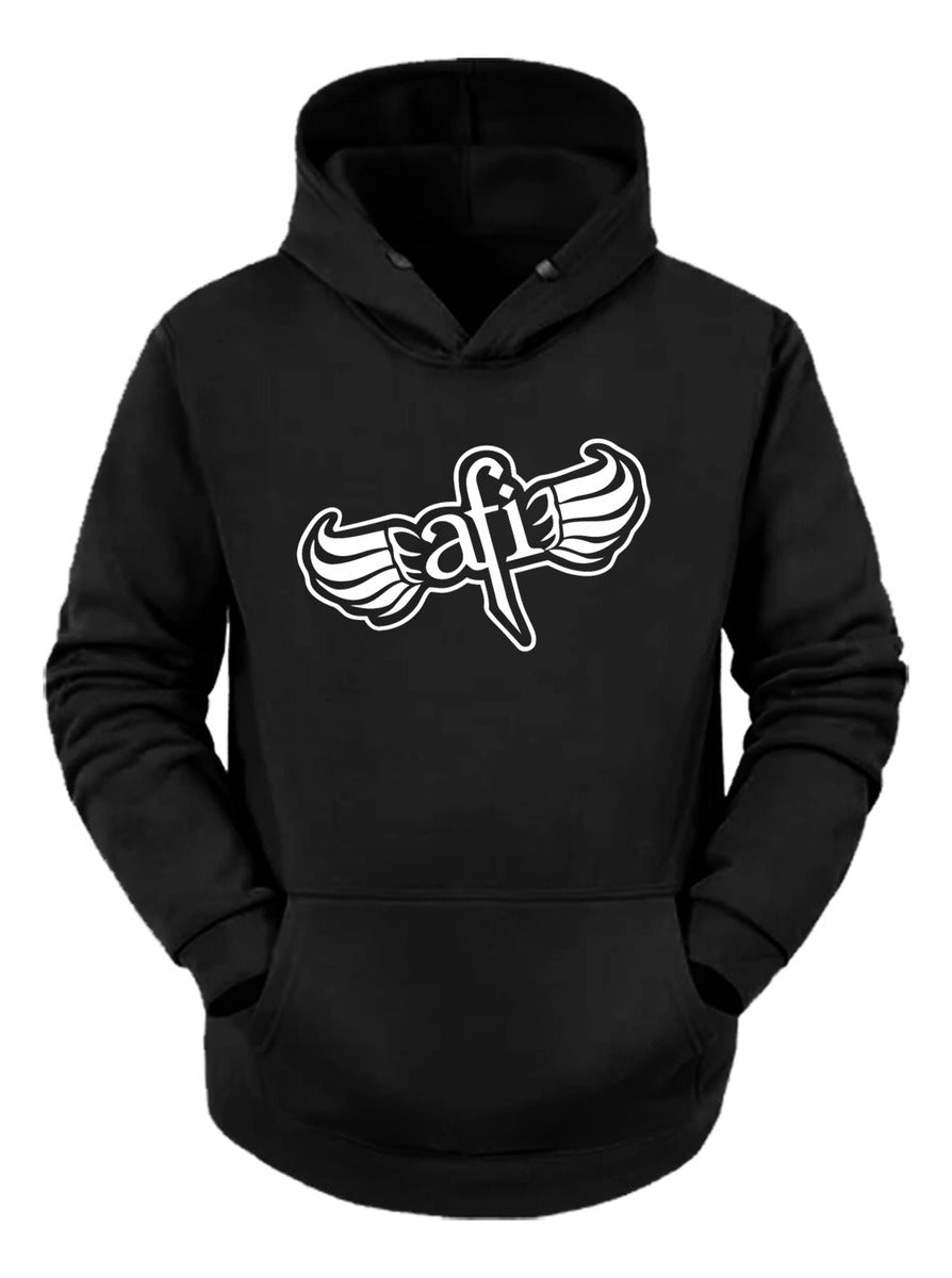 Afi Sudadera Hoodie Banda Rock Alternativo Gothic Punk