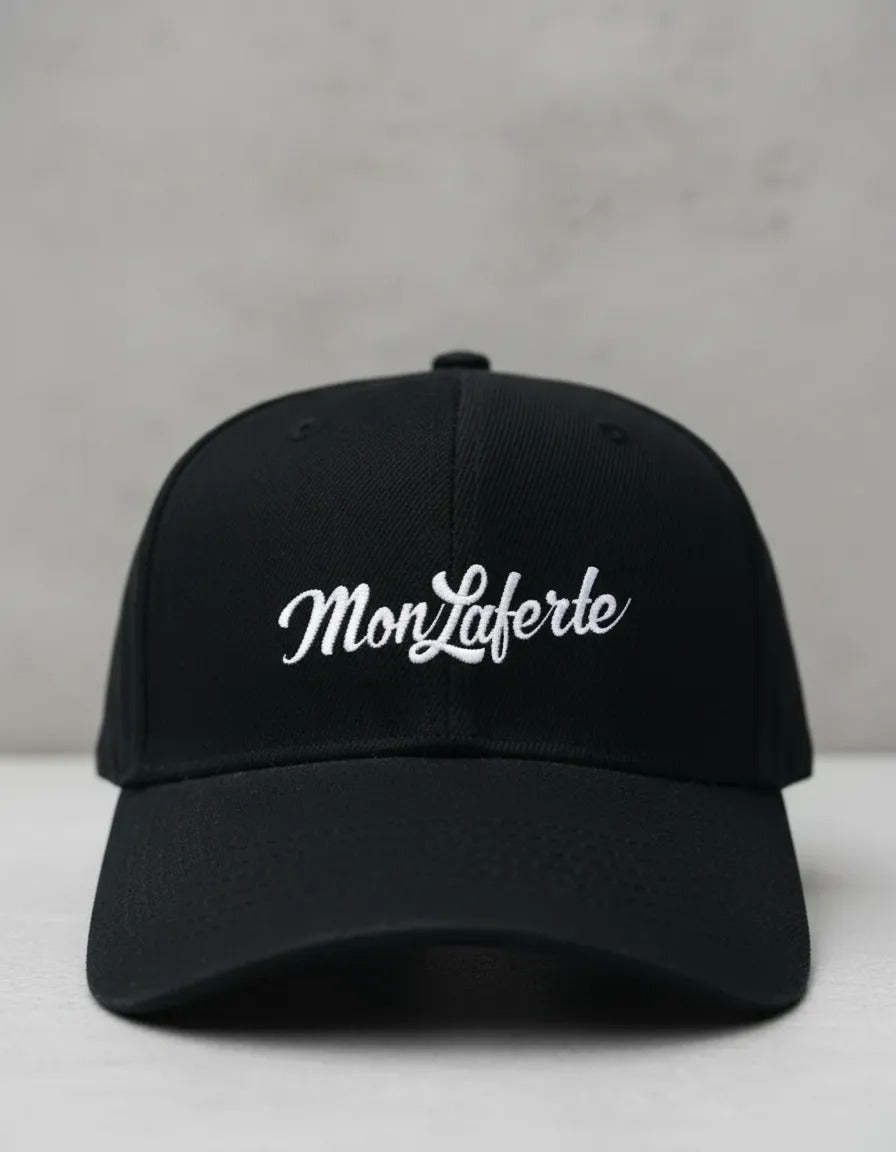 Gorra Mon Laferte Ajustable Negra Unisex Fan