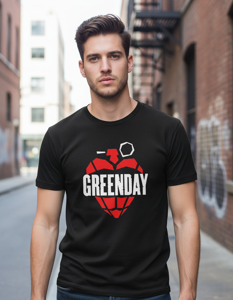 Green Day Playera Banda Punk Rock