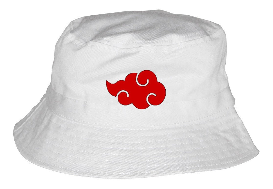 Nube Akatsuki Naruto Bucket Gorro Pescador