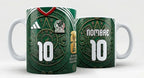 Taza Seleccion Mexicana Personalizada Regalo Futbol Mundial