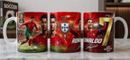 Taza Cristiano Ronaldo Portugal Cr7 Mundial Sublimada 11 Oz