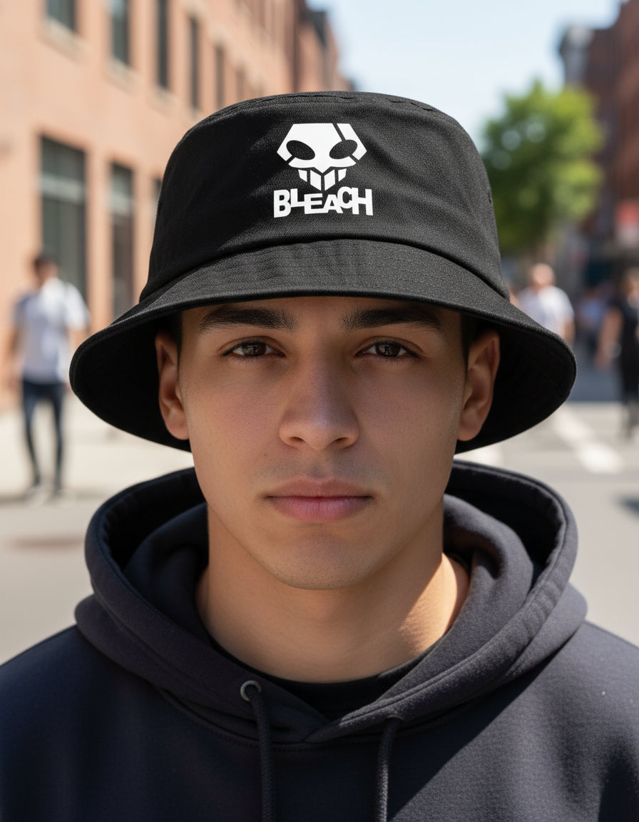 Mascara Hollow Bucket Gorro Pescador Anime Bleach