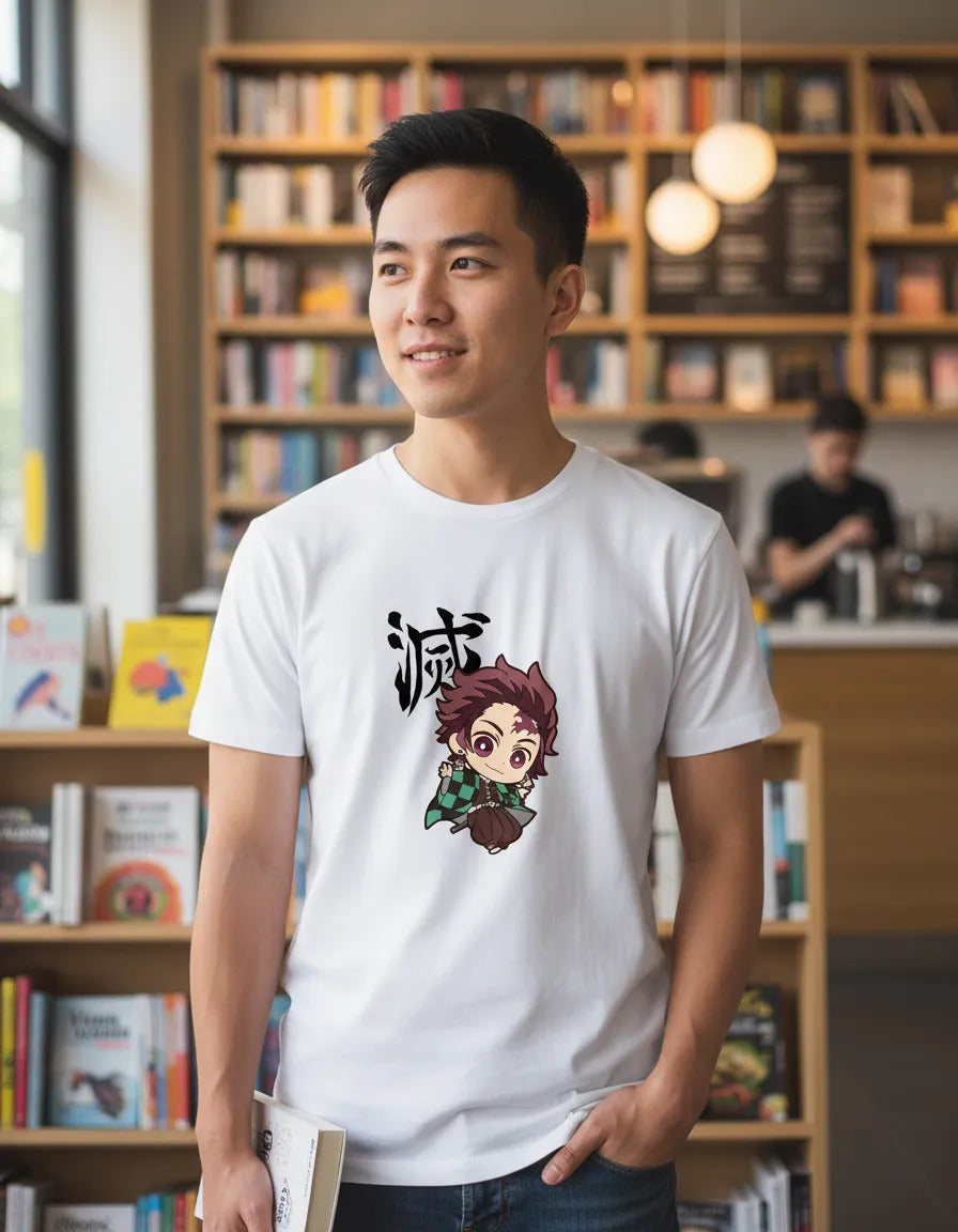 Tanjiro Playera Demon Slayer Kimetsu No Yaiba