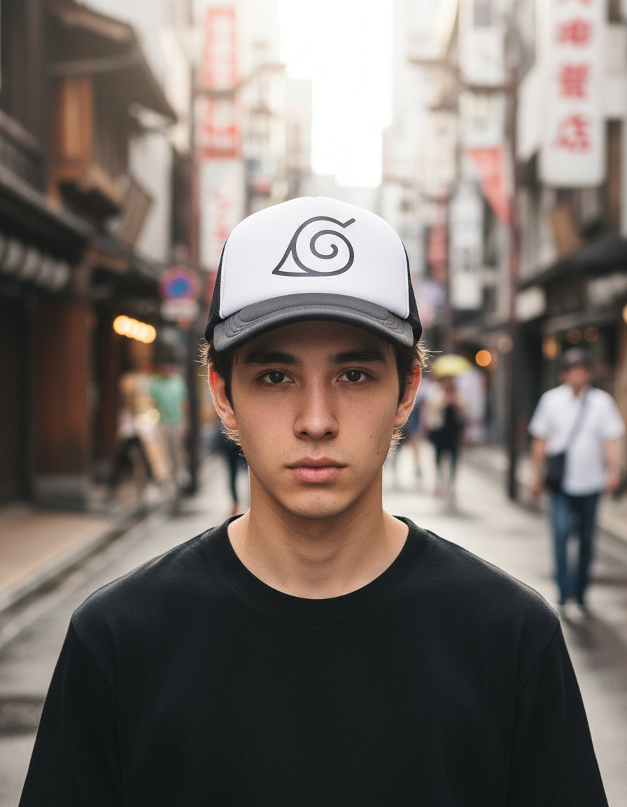 Gorra Anime Naruto Konoha Nube Akatsuki Sello Uchiha