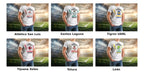 Playera Papa Chingon Equipos Futbol Mexicano Personalizada