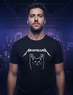 Mewtallica Playera Metallica Heavy Metal Hard Rock