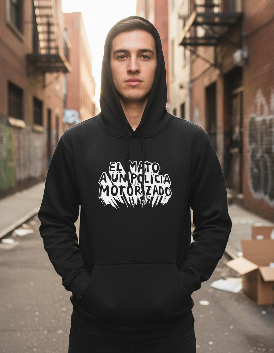 El Mato A Un Policia Motorizado Sudadera Hoodie Indie Rock