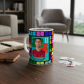 Taza Figuras Mundial Messi Cristiano Neymar Mbappe Futbol