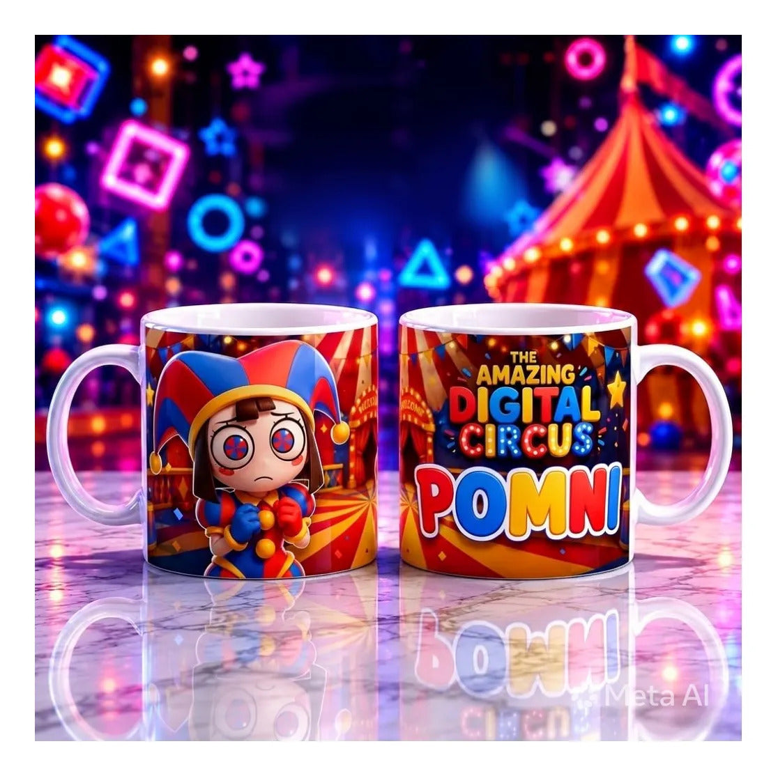 Taza Digital Circus Varios Modelos Pomni Jax Regalo Premium