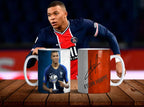 Taza Kylian Mbappe Futbol Francia Colección Ceramica 11oz