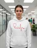 Doctor Medico Estudiante Sudadera Hoodie Estetoscopio
