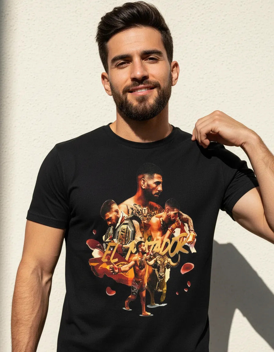 Playera Ilia Topuria Estilo El Matador Algodon Premium